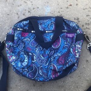 LeSportSac Liberty Art Fabrics Paisley Design